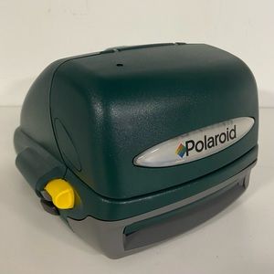 Vintage Polaroid Green Onestep One Step Express Instant Camera 600
